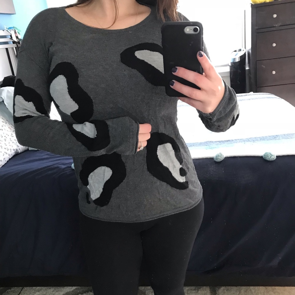 The Limited Grey Sweater